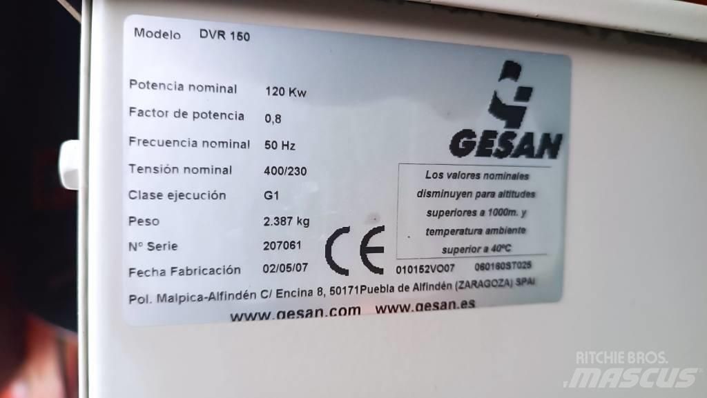 Gesan DVR 150 Dieselgeneraattorit