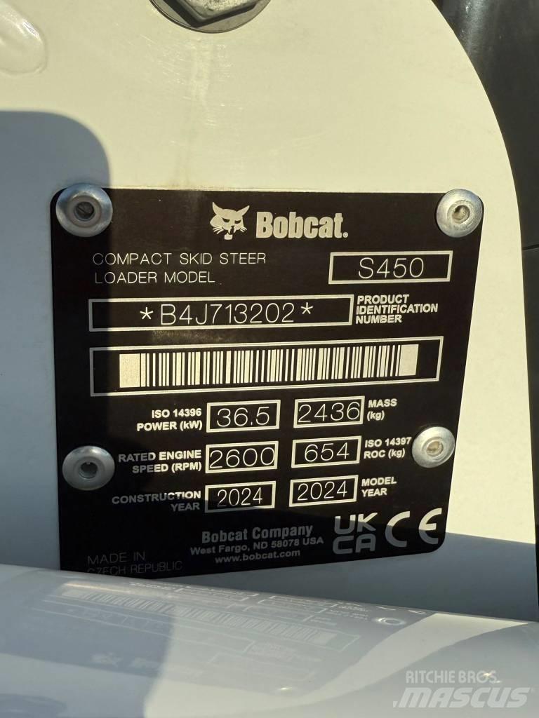 Bobcat S 450 Liukuohjatut kuormaajat
