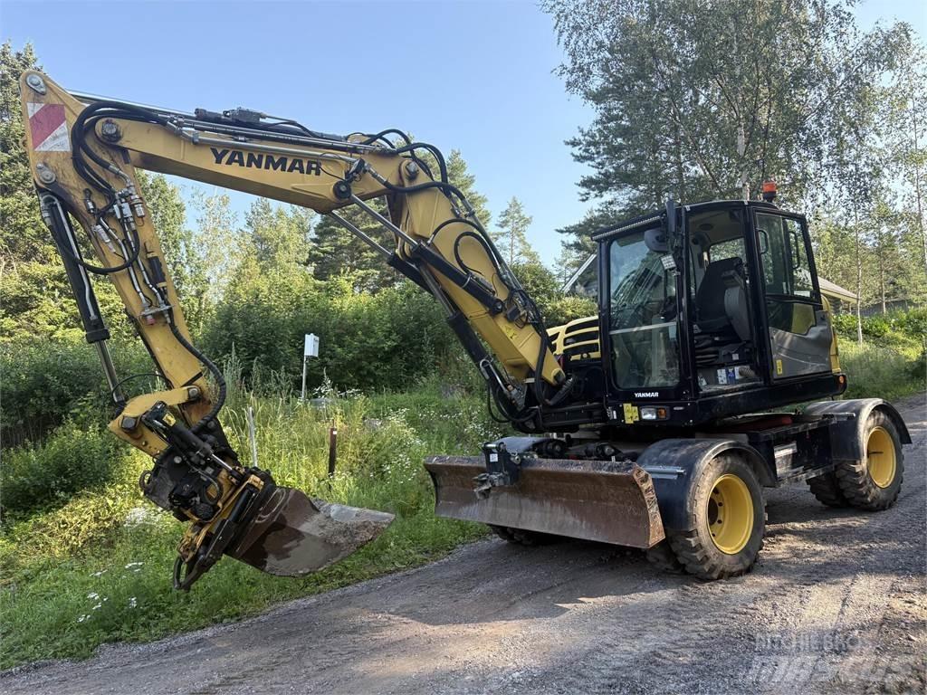 Yanmar B110W Pyöräkaivukoneet