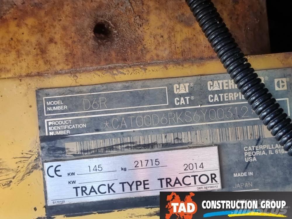 CAT D 6 R Telaketjupuskutraktorit