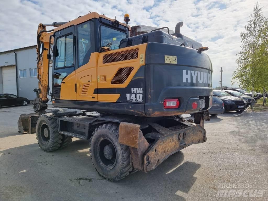Hyundai HW 140 Pyöräkaivukoneet