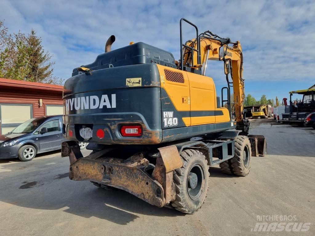 Hyundai HW 140 Pyöräkaivukoneet