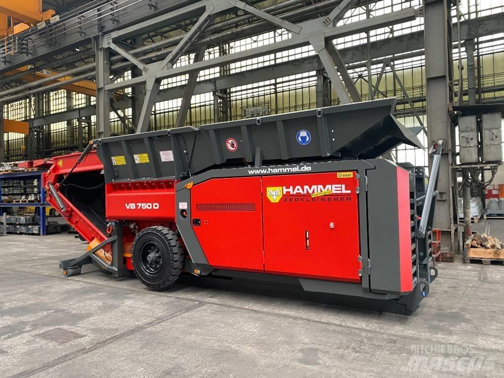 Hammel VB 750 D Jätteen silppurit