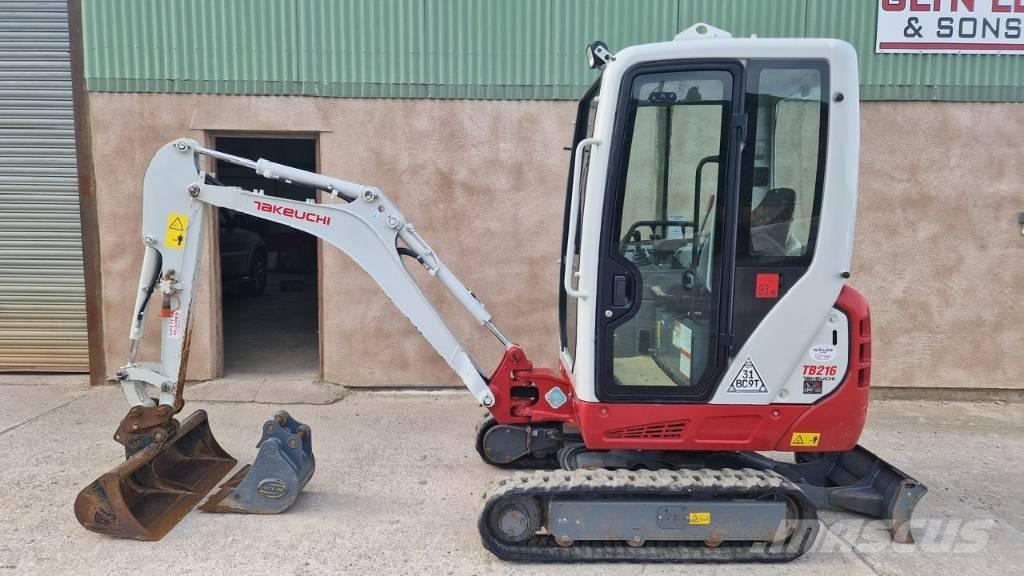 Takeuchi TB 216 A Minikaivukoneet < 7t