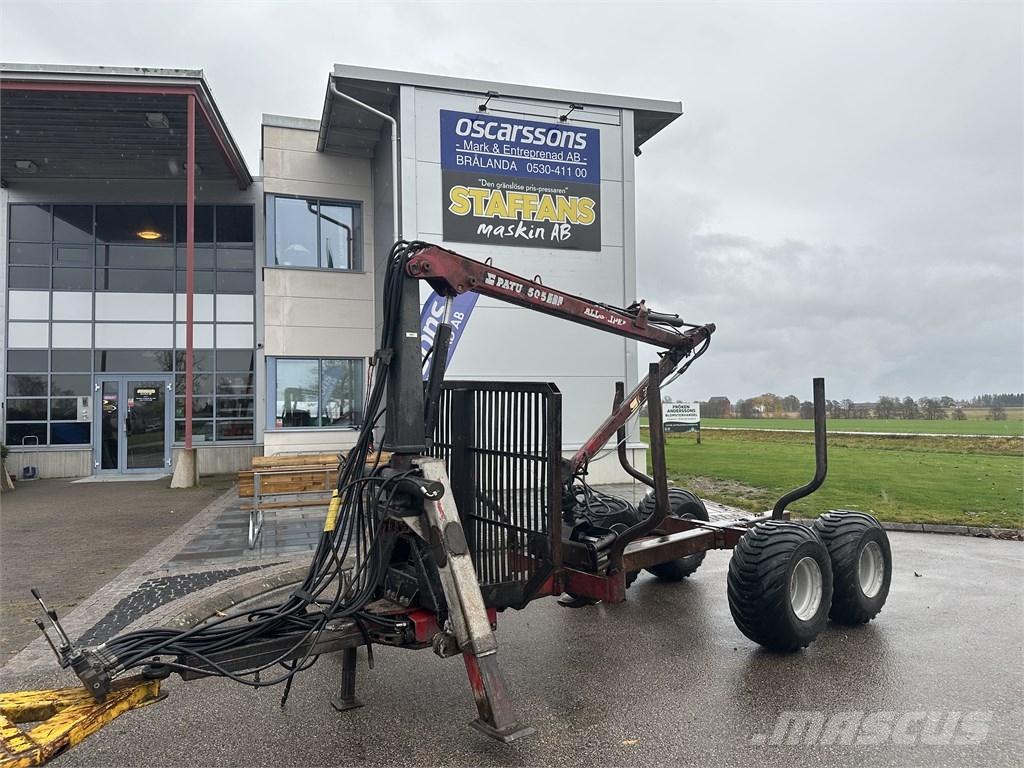 Patu 505 Metsäperävaunut