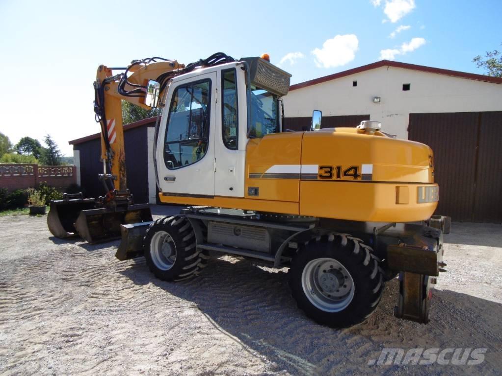 Liebherr A314 Pyöräkaivukoneet