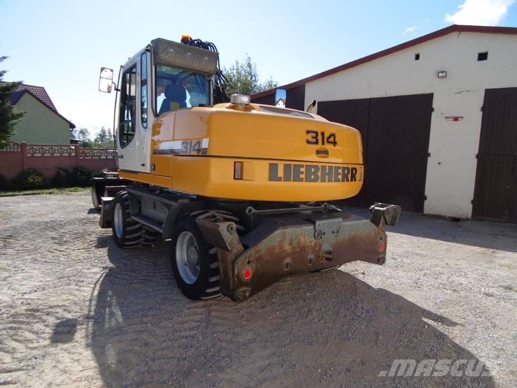 Liebherr A314 Pyöräkaivukoneet