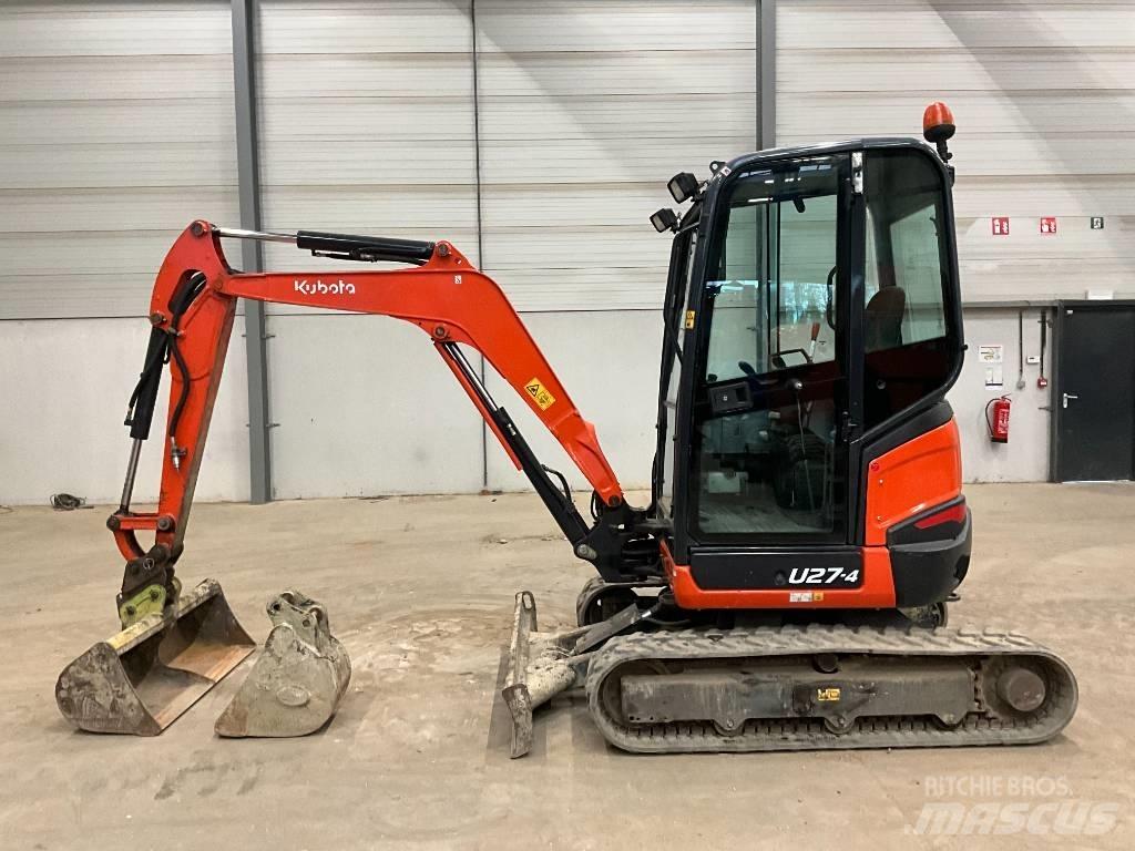 Kubota U 27-4 Minikaivukoneet < 7t