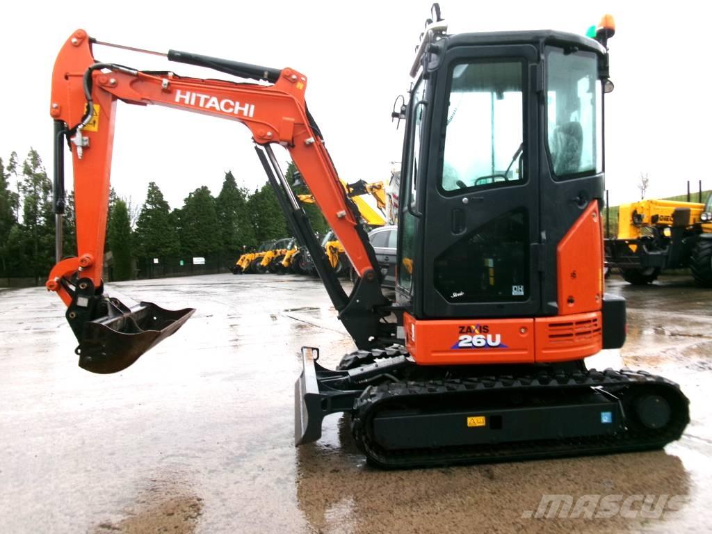 Hitachi Zaxis 26 U Minikaivukoneet < 7t