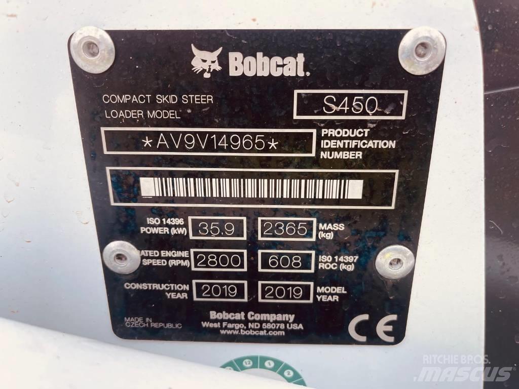 Bobcat S 450 Liukuohjatut kuormaajat
