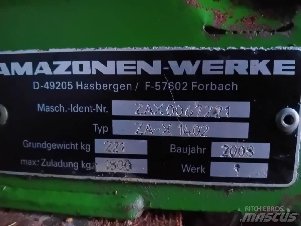Amazone ZA-X 1402 Lannoitteenlevittimet