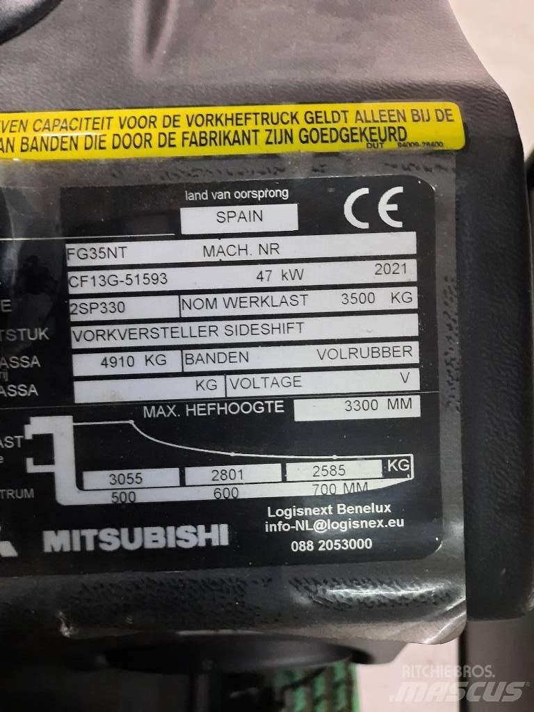 Mitsubishi FG35NT Nestekaasutrukit