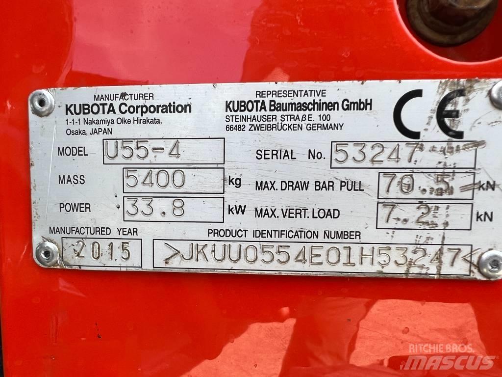 Kubota U 55-4 Minikaivukoneet < 7t