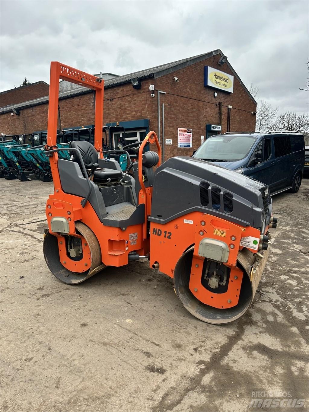 Hamm HD 12 Tandemjyrät