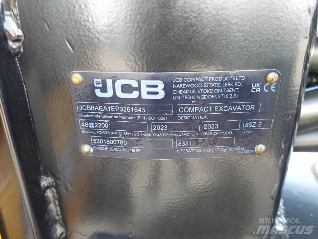 JCB 85 Z-2 Midikaivukoneet 7t - 12t