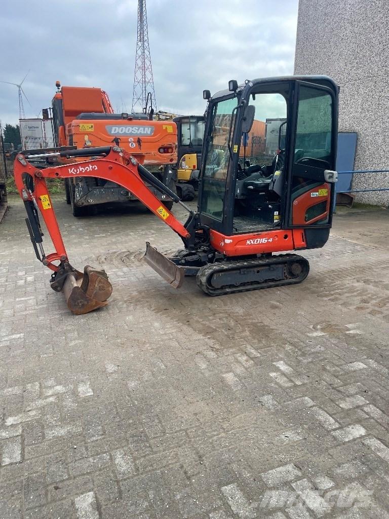 Kubota KX 016-4 Minikaivukoneet < 7t
