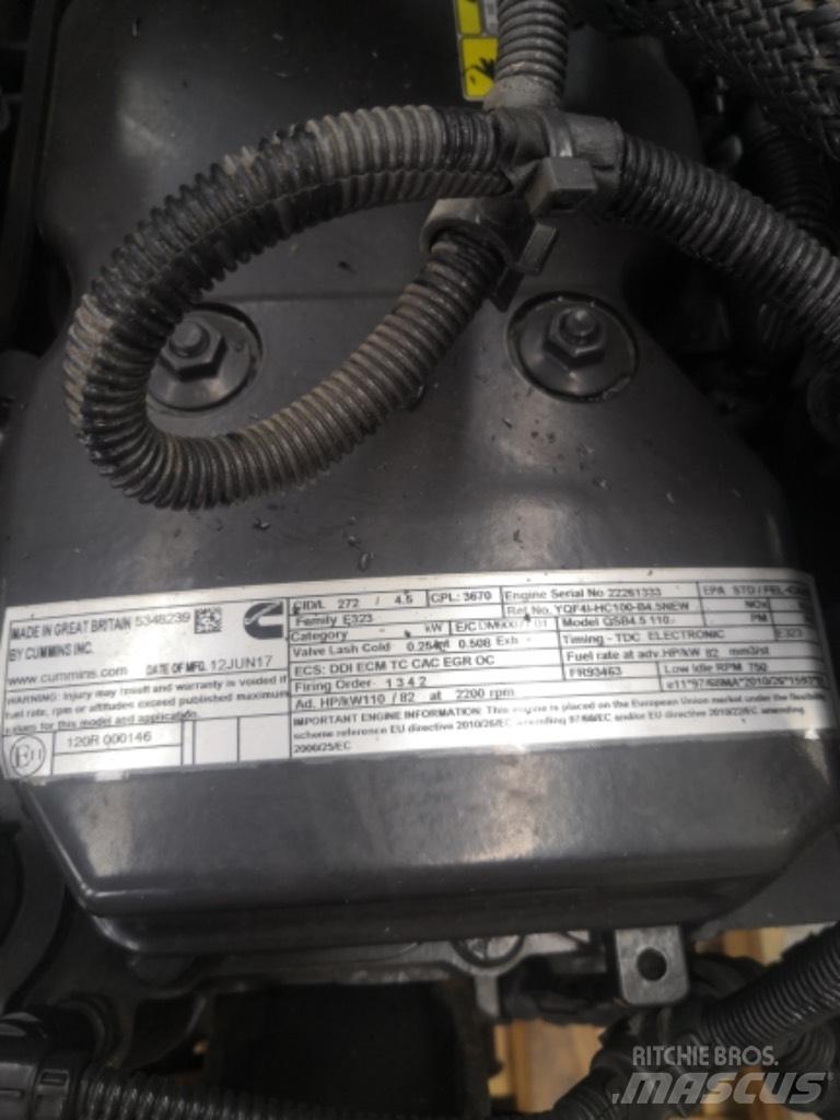 Cummins QSB4.5C-T4i Muut koneet