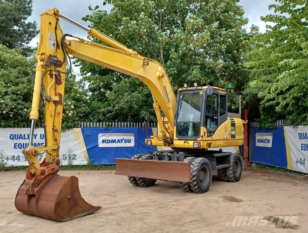 Komatsu PW 160-7 Pyöräkaivukoneet