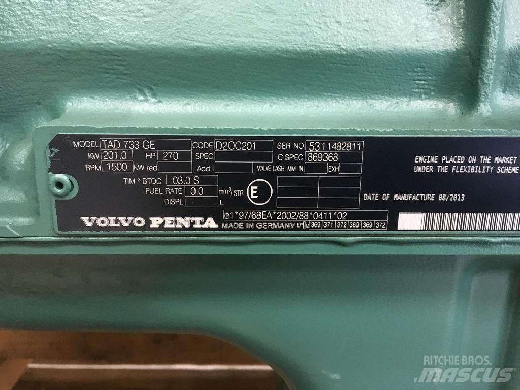 Volvo TAD733GE NEW Moottorit