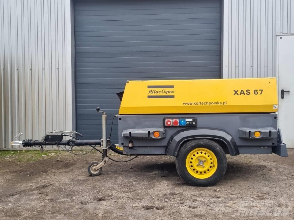 Atlas Copco XAS 67 Kompressorit