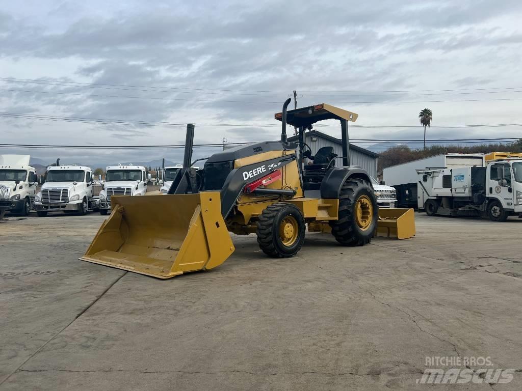 John Deere 210L EP Etukuormaimet ja kaivuulaitteet