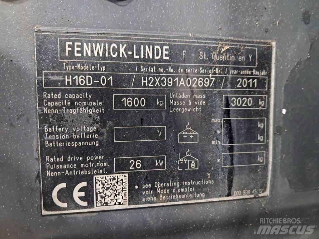 Linde H16D-01 Dieseltrukit