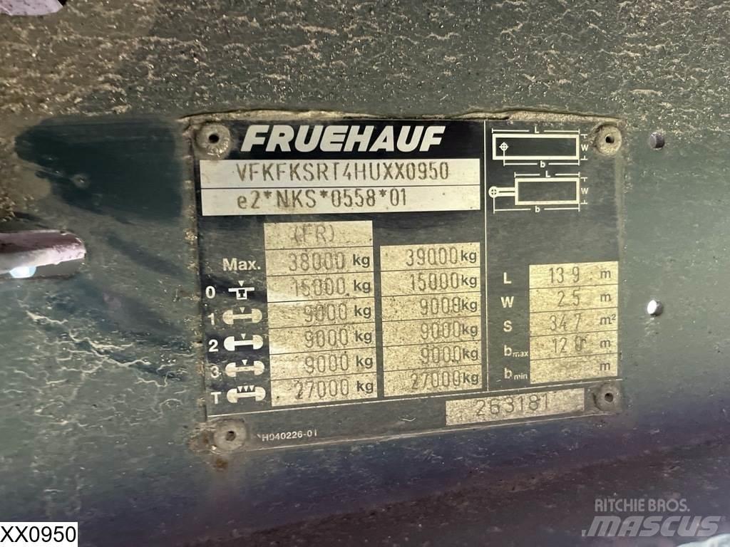 Fruehauf Tautliner Pressukapellipuoliperävaunut