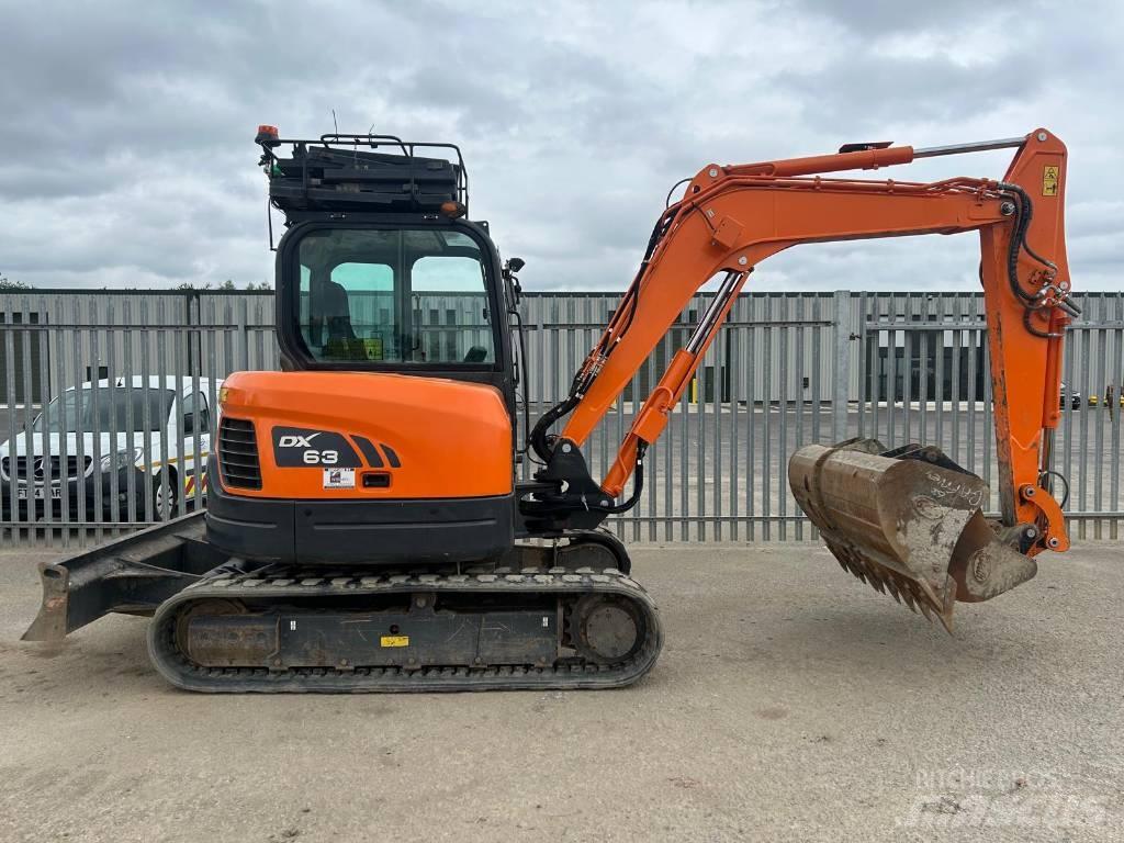 Doosan DX 63-3 Telakaivukoneet