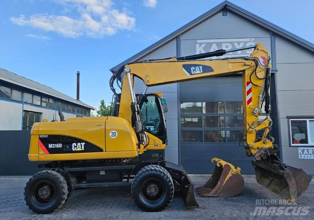 CAT 316D Pyöräkaivukoneet