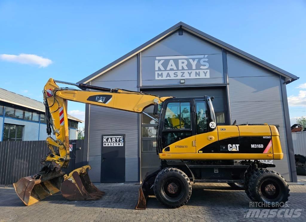 CAT 316D Pyöräkaivukoneet