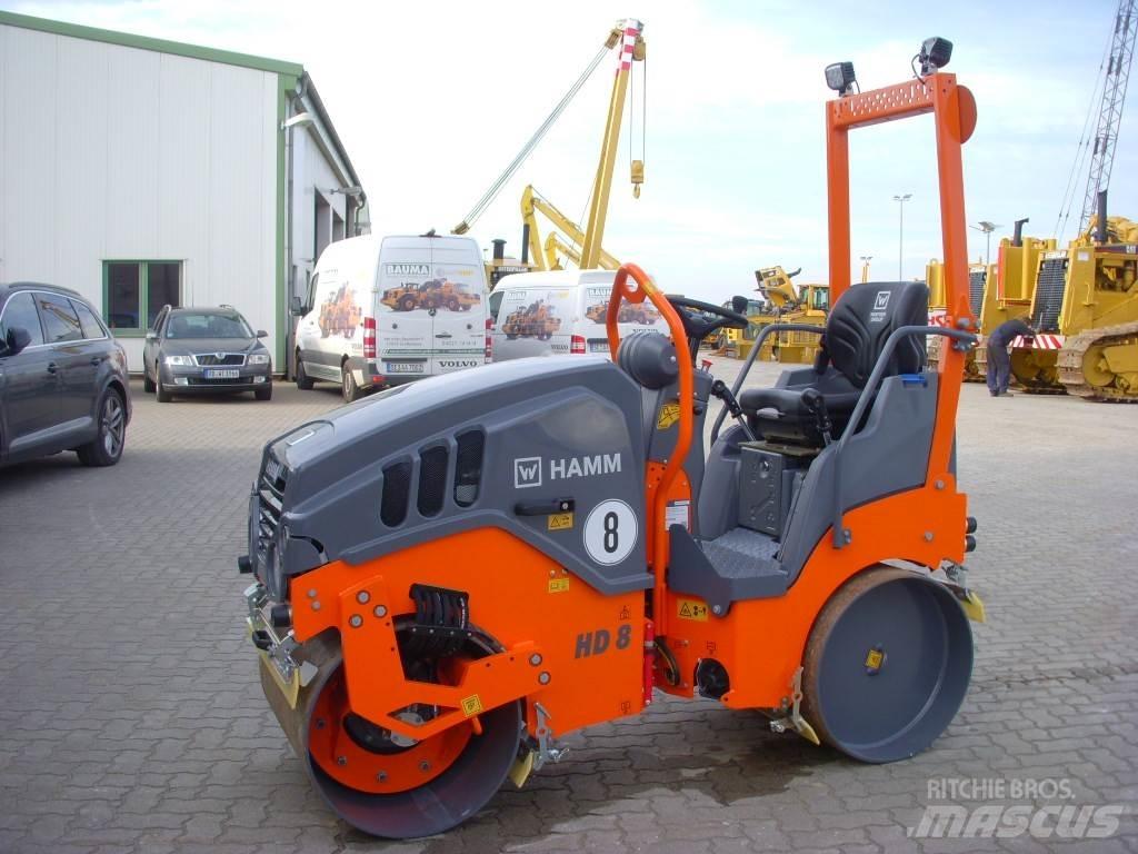Hamm HD 8 VV Tandemjyrät
