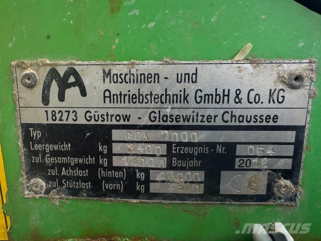 Gustrower GDK 7000 Lannoitteenlevittimet