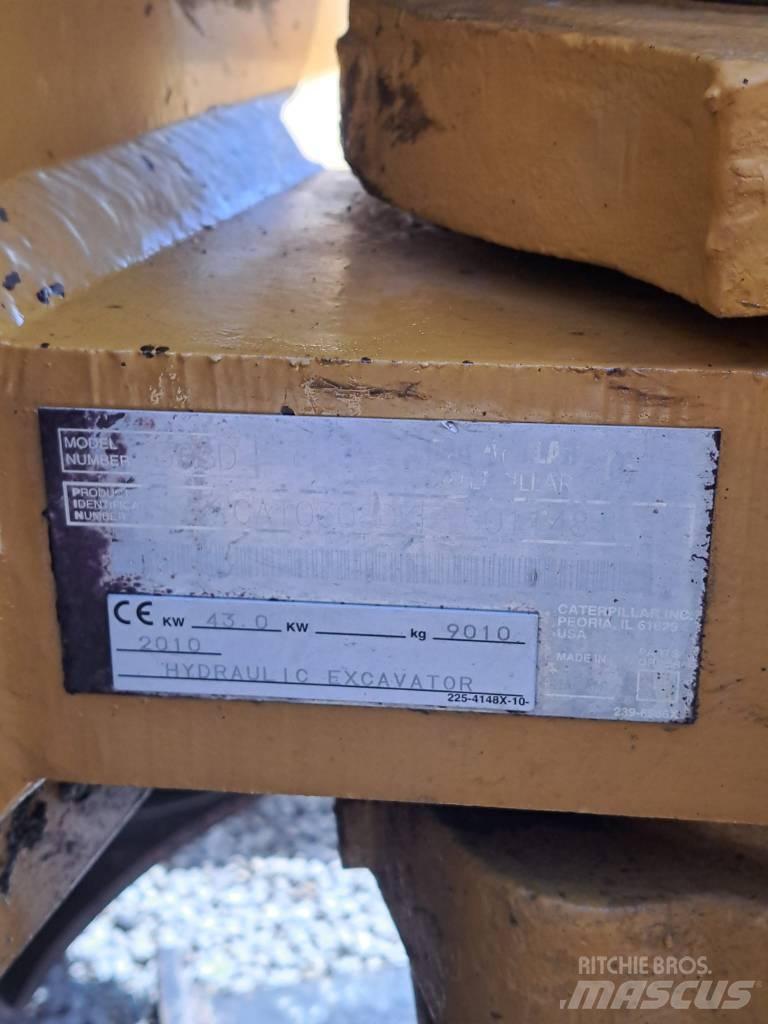 CAT 308 D Telakaivukoneet