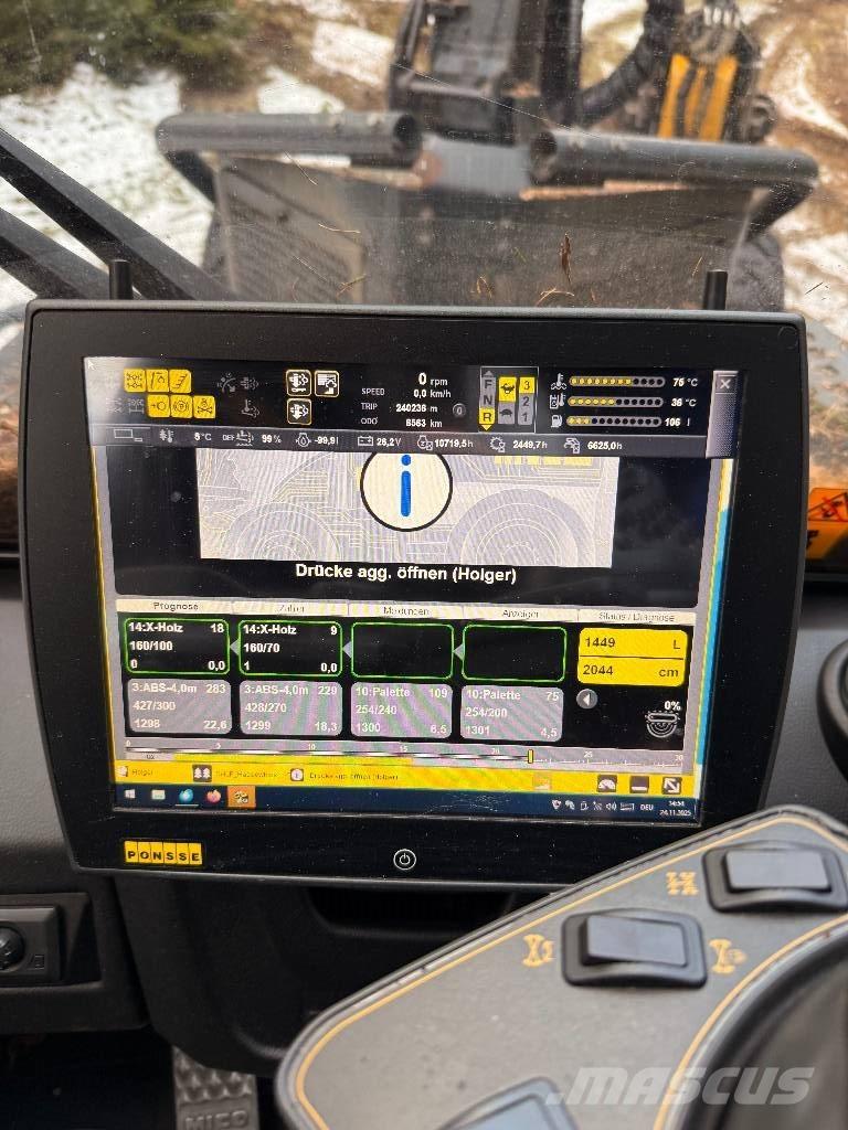 Ponsse Ergo 8W Harvesterit