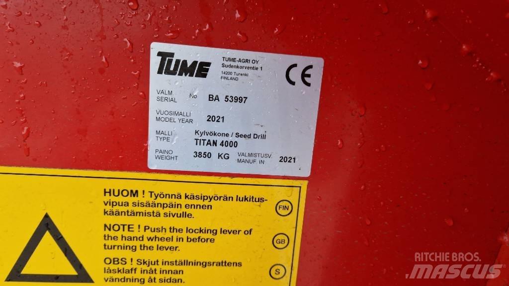 Tume Titan 4000 Kylvölannoittimet
