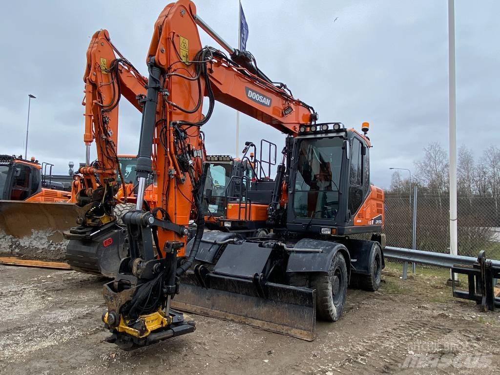 Doosan DX170W-5 Pyöräkaivukoneet