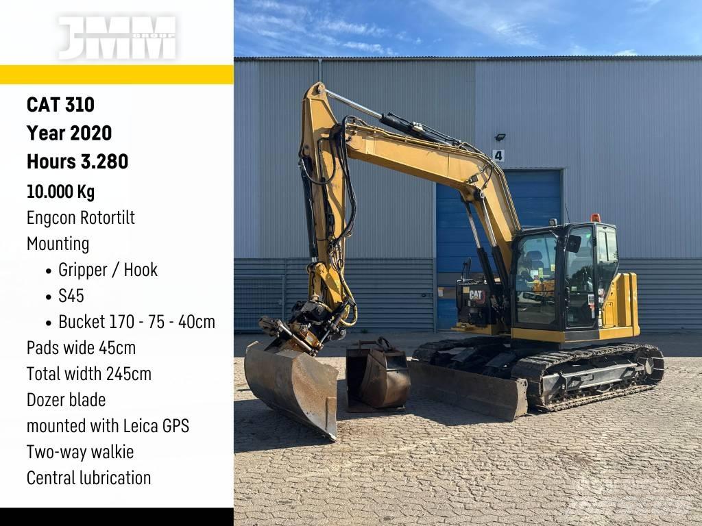 CAT 310 Telakaivukoneet