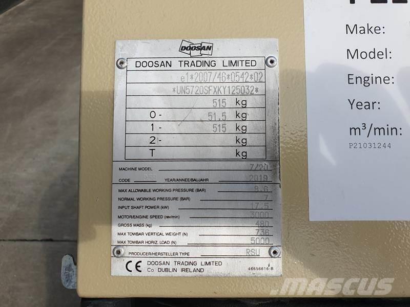 Doosan 7 / 20 Kompressorit