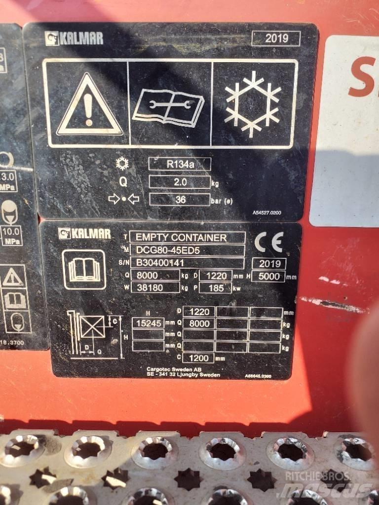 Kalmar DCG80-45ED5 Kontinkäsittelytrukit