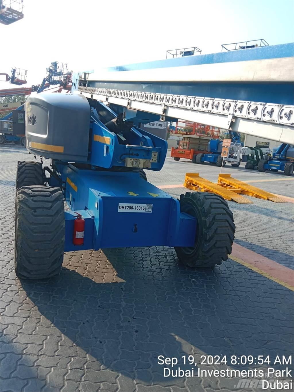 Genie S85 Teleskooppipuominostimet