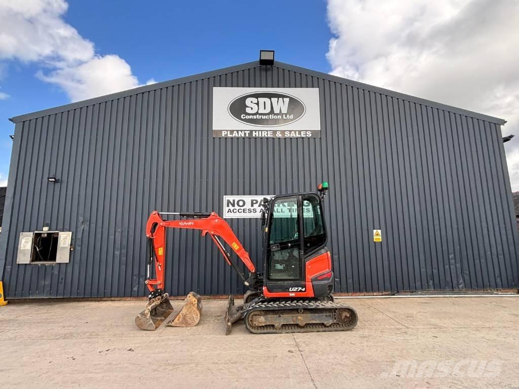 Kubota U 27 Minikaivukoneet < 7t