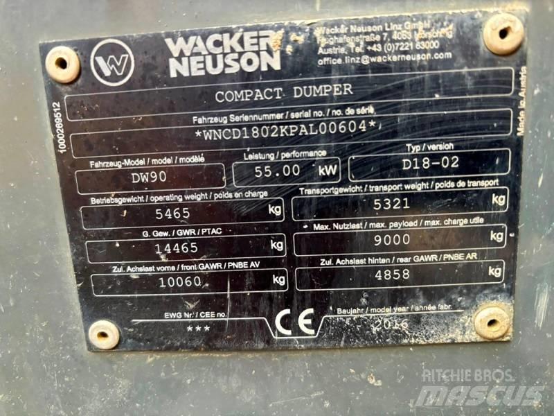 Wacker Neuson DW 90 Minidumpperit