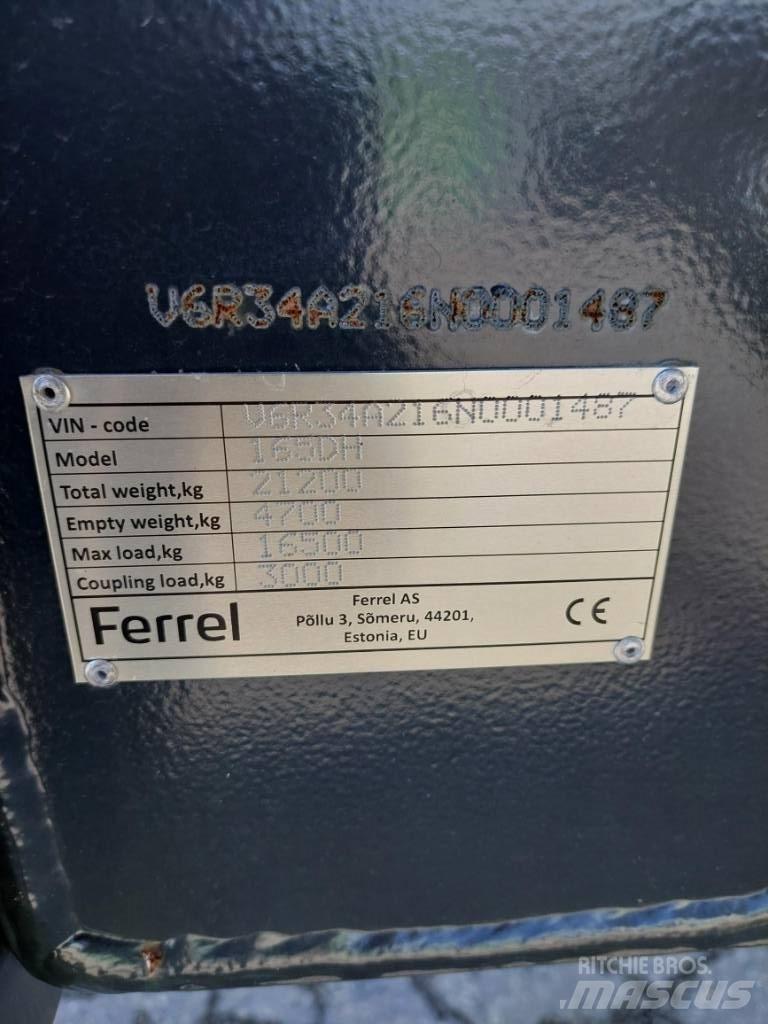 Ferrel 165 DH Kippiperävaunut