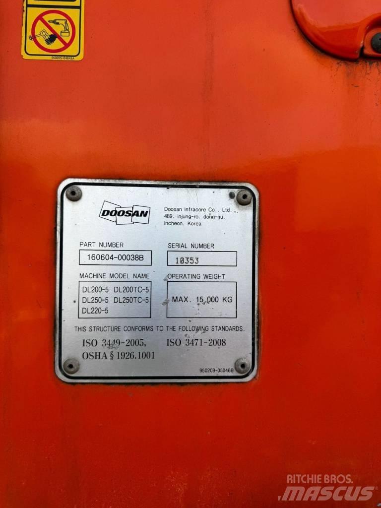 Doosan DL250-5 Pyöräkuormaajat