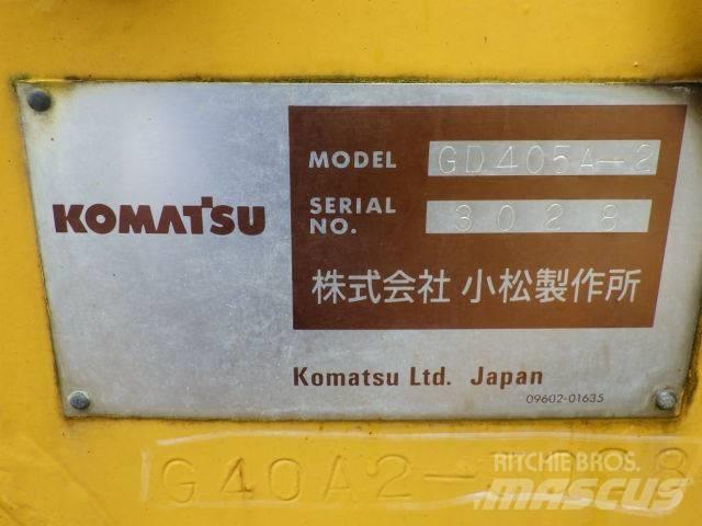 Komatsu GD405A-2 Tiehöylät