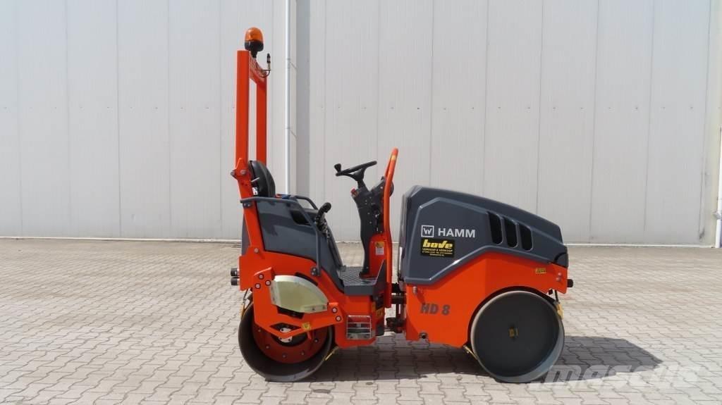 Hamm HD8 VV Tandemjyrät