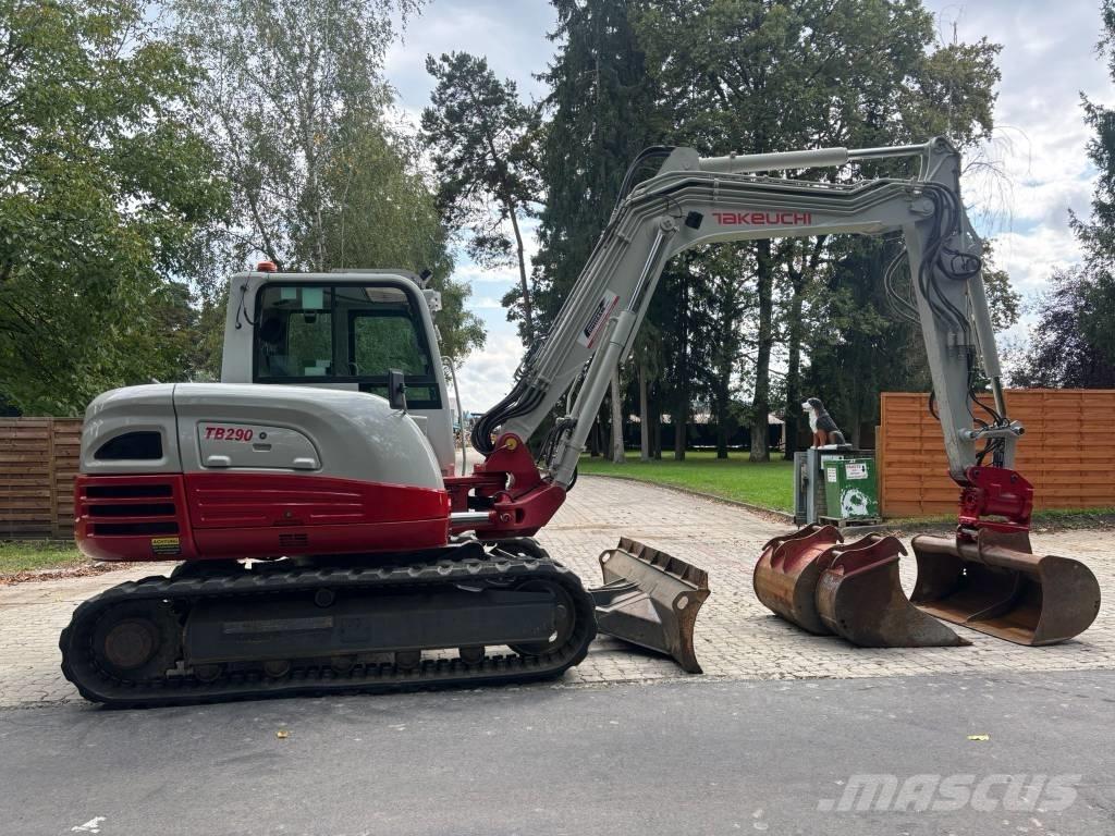 Takeuchi TB 290 Midikaivukoneet 7t - 12t