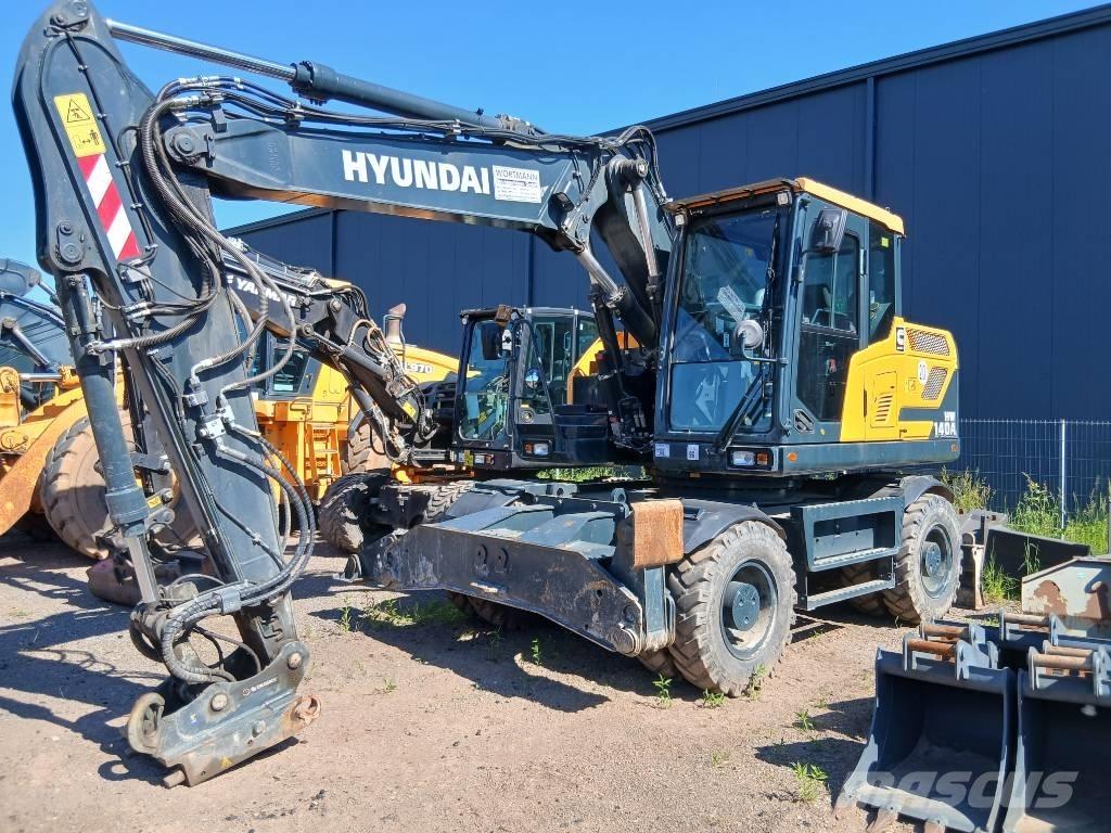 Hyundai HW 145 Pyöräkaivukoneet