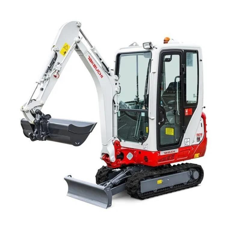 Takeuchi TB216 Minikaivukoneet < 7t