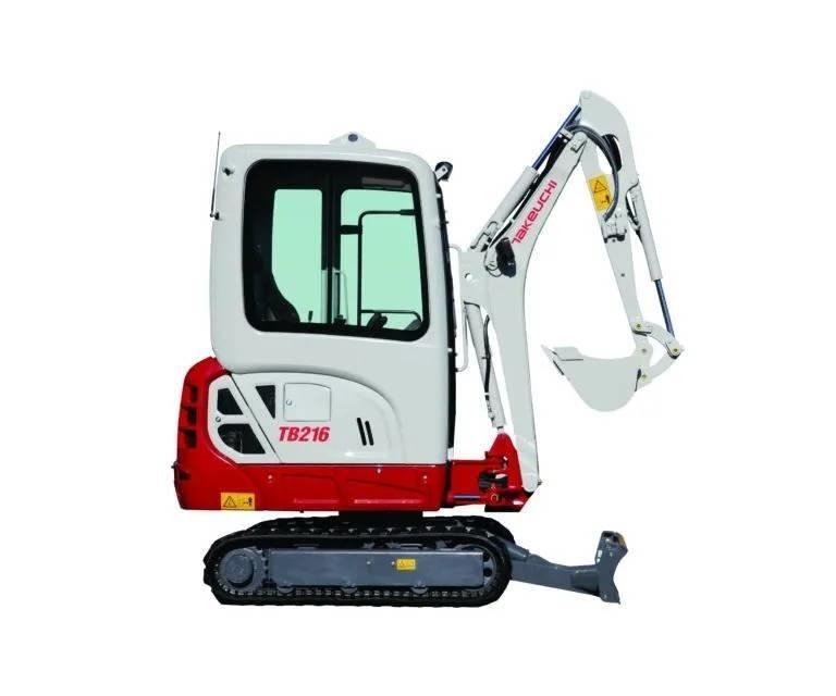 Takeuchi TB216 Minikaivukoneet < 7t